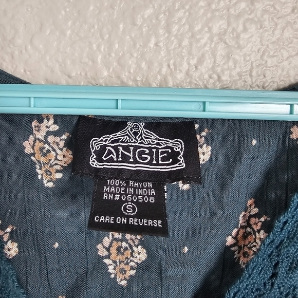 Boho Angie V-Neck Bell Sleeve Dress womens size s - Picture 7 of 10